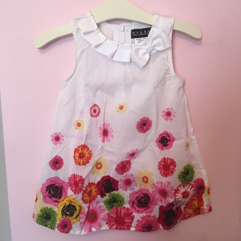 Guess Baby floral top 18 months NWT